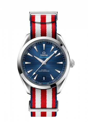 Omega Seamaster Aqua Terra 150M Master Chronometer 41 Stainless Steel / Blue / NATO / Paralympics